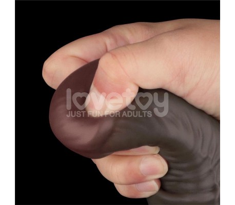 Dildo Dual Layered Articulable XXL 16