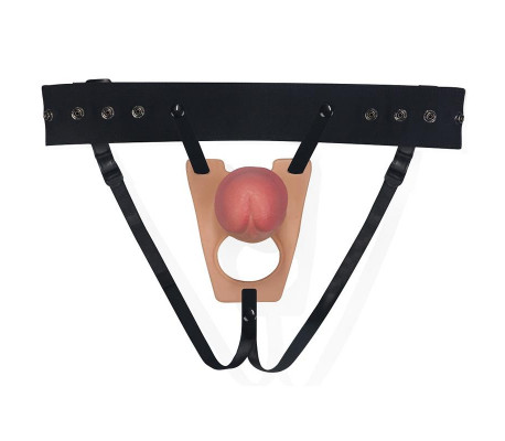 Arnés con Dildo Hueco Ajustable 8.5