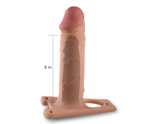 Arnés con Dildo Hueco Ajustable 8.5
