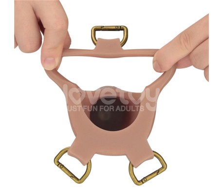 Ingen Arnés Ajustable con Dildo Hueco 9 Enhanced Set L/XL/2XL