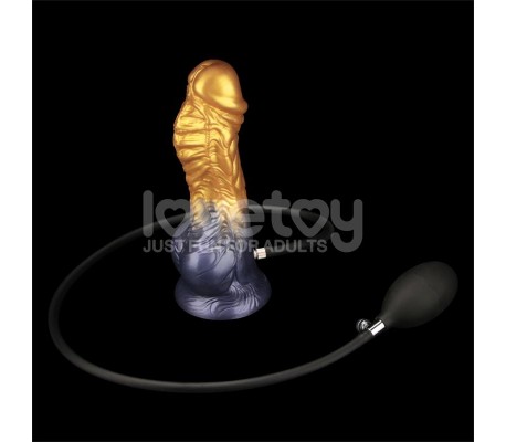Dildo Inflable Silicona Dual Density 8