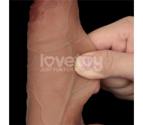 Sliding Pro Dildo Piel Deslizante-Retractil Dual Layer 8.5