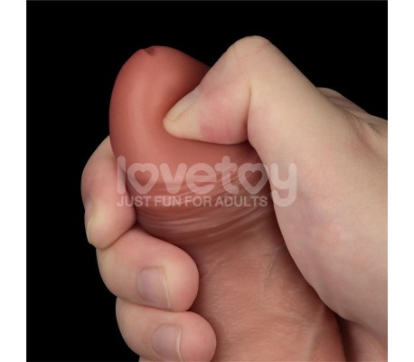 Sliding Pro Dildo Piel Deslizante-Retractil Dual Layer 8.5