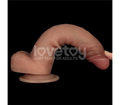 Sliding Pro Dildo Piel Deslizante-Retractil Dual Layer 8.5