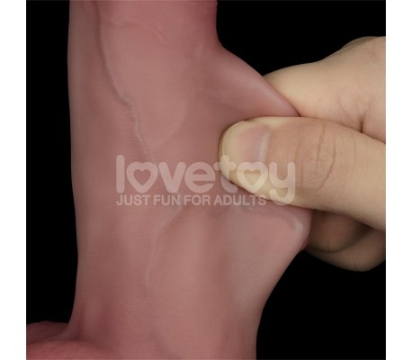 Sliding PRO II Dildo Piel Deslizante-Retractil Dual-layer 8