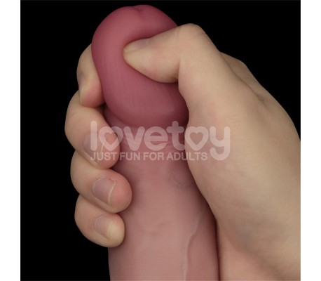 Sliding PRO II Dildo Piel Deslizante-Retractil Dual-layer 8