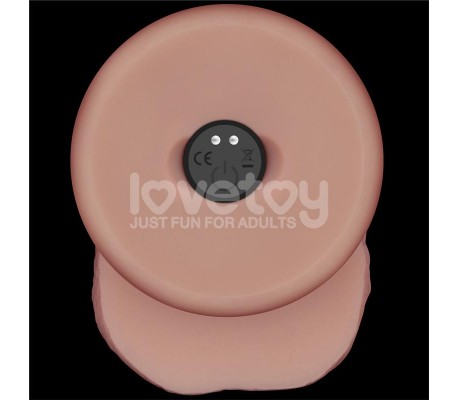 Dildo con Vibración Piel Deslizante Silicona Dual Layer 8.5