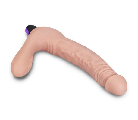 Doble Dildo Strapless Silicona USB