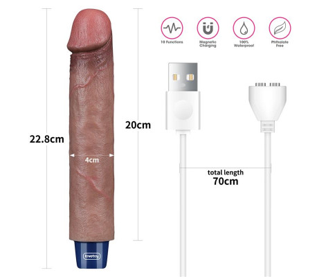 Vibrador Realista 9 USB