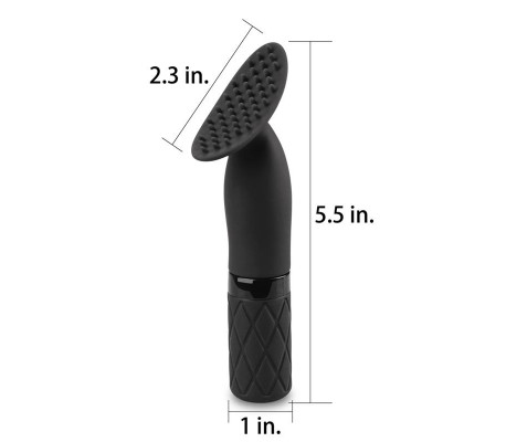 Estimulador O-Sensual Clit Jiggle USB Negro