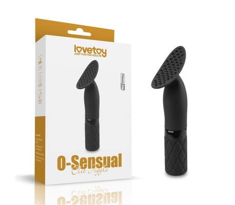 Estimulador O-Sensual Clit Jiggle USB Negro
