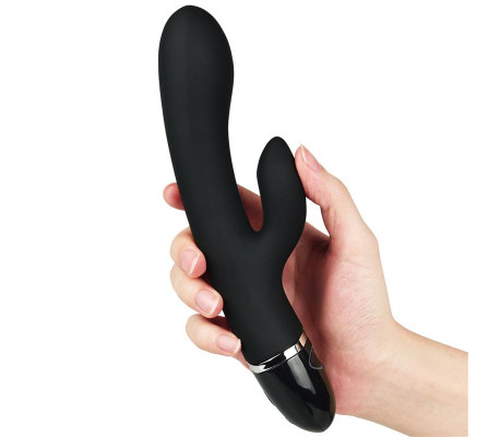 Vibrador O-Sensual Clit Duo Climax Negro