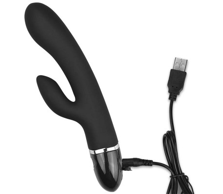 Vibrador O-Sensual Clit Duo Climax Negro