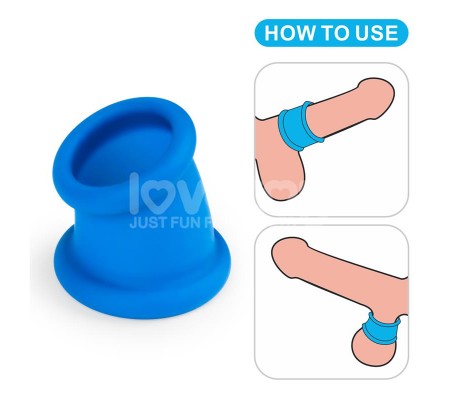 Pinnacle Pro Tapered Squeeze Stretcher Anillo para el Pene