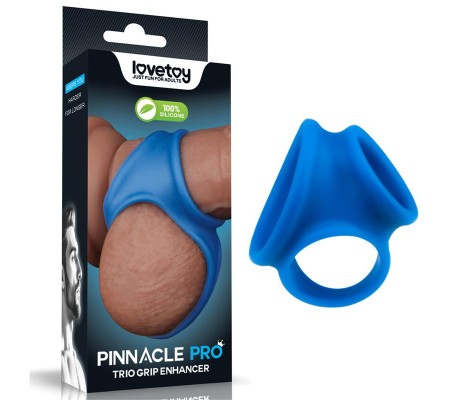 Pinnacle Pro Trio Grip Enhancer Anillo para el Pene