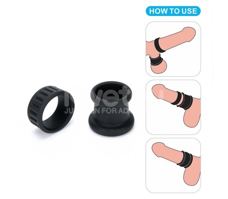 Anillo Pene Pinnacle Pro Twin Grip Stretcher
