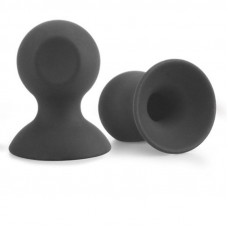 Succionadores de Pezones Silicona Negro