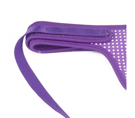 Arnés Easy Strap On Harness Polka Dots Púrpura