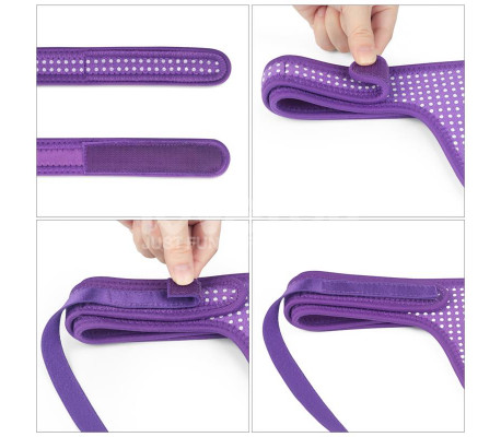 Arnés Easy Strap On Harness Polka Dots Púrpura