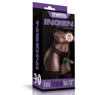 Arnés Ajustable con Dildo 7.0