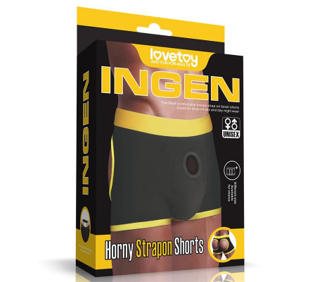 Calzoncillo/Boxer Shorts Horny Strapon Talla XL/XXL Unisex