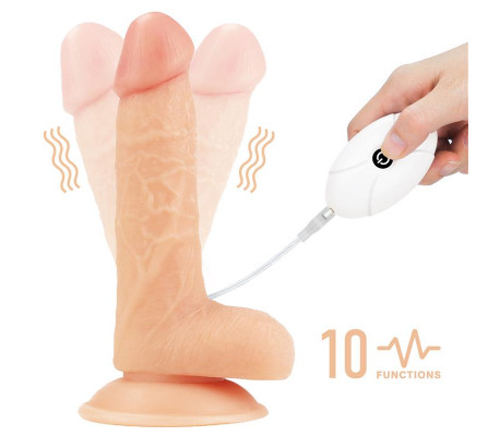 Arnés con Dildo con Vibración y Control Remoto 7.0