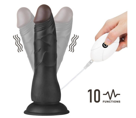 Arnés Ajustable con Dildo 10 Vibraciones 7.5