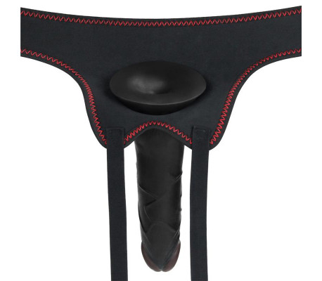 Arnés Ajustable con Dildo 10 Vibraciones 7.5