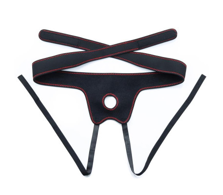 Arnés Ajustable con Dildo 10 Vibraciones 7.5