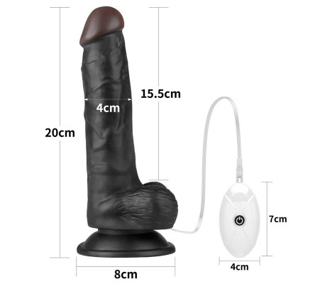 Arnés Ajustable con Dildo 10 Funciones 7.5