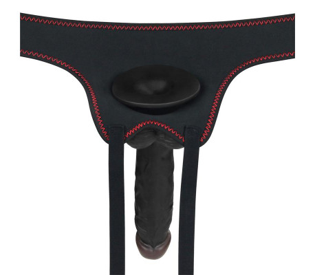 Arnés Ajustable con Dildo 10 Funciones 7.5