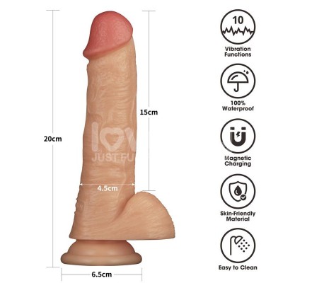 Arnés con Dildo con Vibración 8