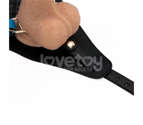 Arnés con Dildo con Vibración 8.5