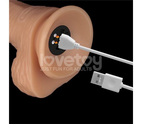 Arnés con Dildo con Vibración 8.5