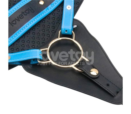 Arnés con Dildo con Vibración 8.5