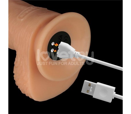 Arnés con Dildo con Vibración 9.5