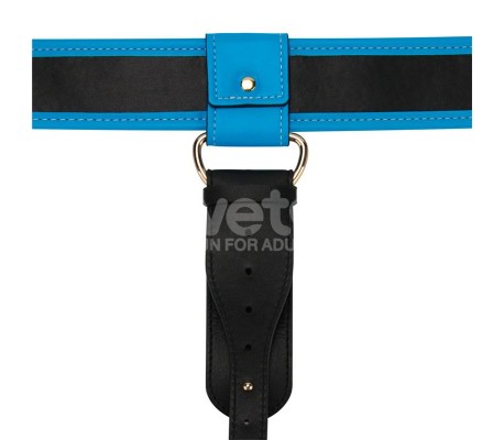 Arnés con Dildo con Vibración 9.5