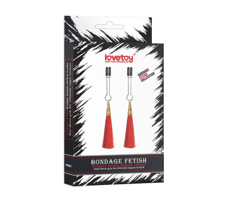 Pinzas para Pezones Rojo