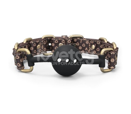 Rebellion Reign Mordaza de Bola de Silicona Transpirable