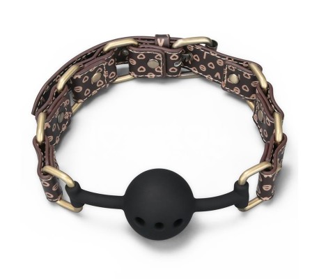 Rebellion Reign Mordaza de Bola de Silicona Transpirable