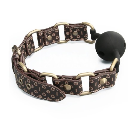 Rebellion Reign Mordaza de Bola de Silicona Transpirable