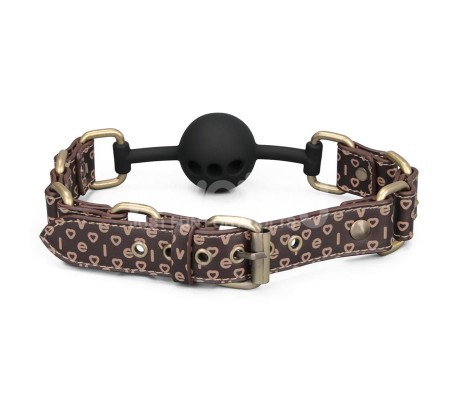 Rebellion Reign Mordaza de Bola de Silicona Transpirable