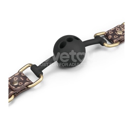 Rebellion Reign Mordaza de Bola de Silicona Transpirable