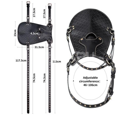 Rebellion Reign Dildo Saddle Silla de Montar