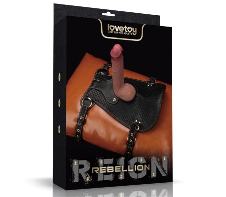 Rebellion Reign Dildo Saddle Silla de Montar