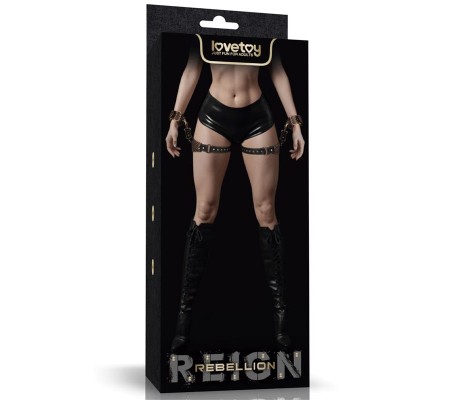 Rebellion Reign Set de Restricciones para Muslos y Muñecas