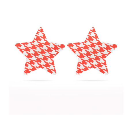 Pack Pezoneras Estrella Rojo y Negro