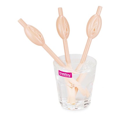 Pajitas de Vagina Pack de 9