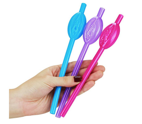 Pajita de Vagina Pack de 9