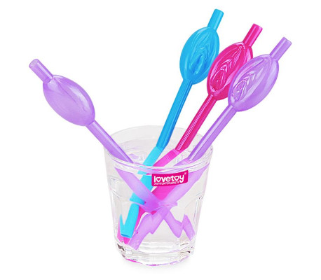 Pajita de Vagina Pack de 9